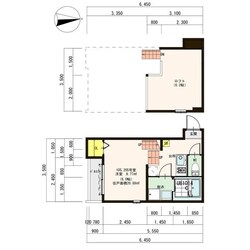 志賀本通駅 徒歩9分 1階の物件間取画像